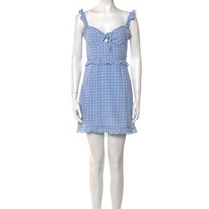 FOR LOVE & LEMONS
Polka Dot Print Mini Dress
